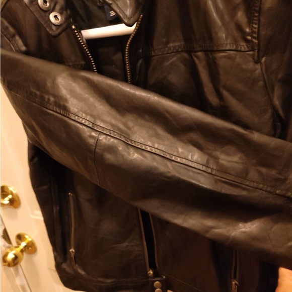 *GAP* Vintage Genuine Leather Women's Jacket - Picture 5 of 5